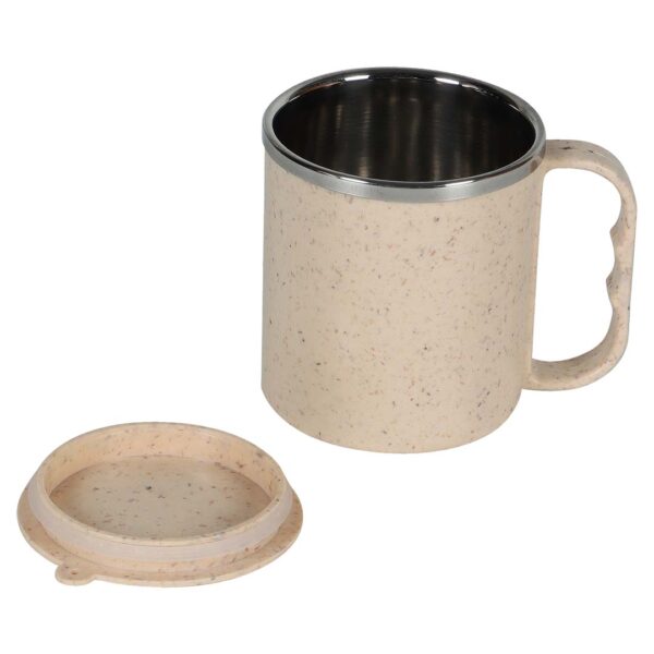 Coffee Mug with Steel Inside (Wheat Fiber)3