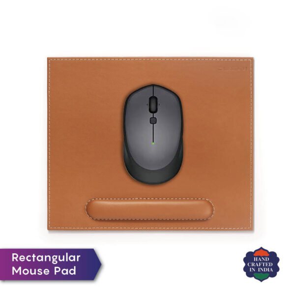 Rectangular Mouse Pad (Vegan Leather)2