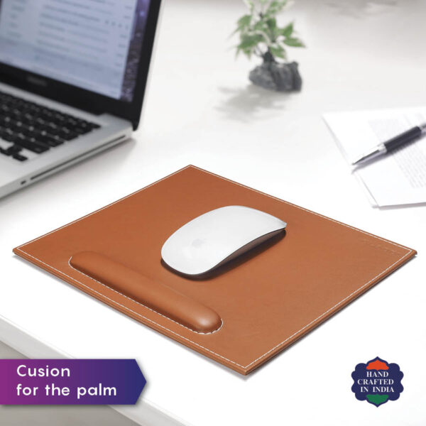 Rectangular Mouse Pad (Vegan Leather)3