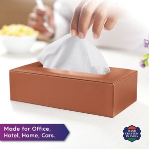 Compact Tissue Box (Vegan Leather)3