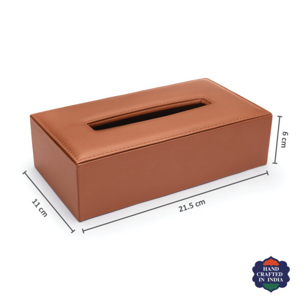 Compact Tissue Box (Vegan Leather)5