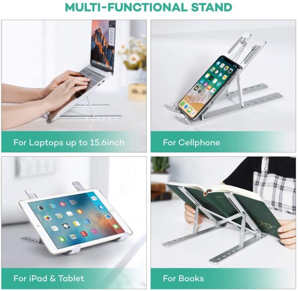 Adjustable Laptop Stand(Aluminum)6