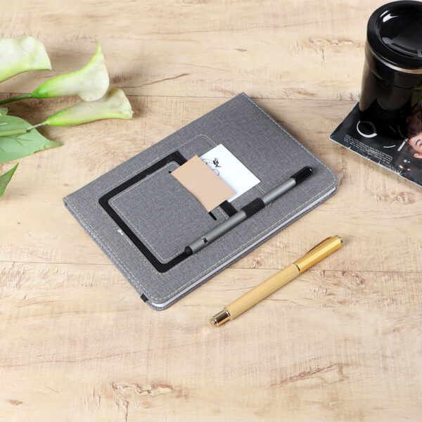 Notebook With Mobile Pocket6