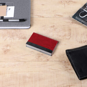 Premium Magnetic Card Holder - Red5
